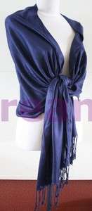 Pashmina New womens 100% Cashmere Solid Scarf Shawl Wrap #2406  