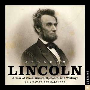  Abraham Lincoln 2011 Page A Day Boxed Calendar
