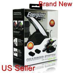 Energizer Xbox 360 Dual Controller Charging System Brand New PDP 