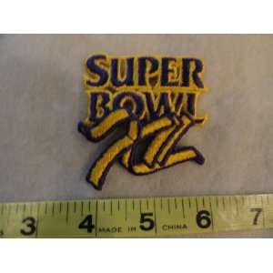 Super Bowl XII Patch
