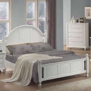  Kayla White Queen Bed by Coaster Furniture