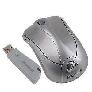 Microsoft 6000 4 Button Wireless Notebook Laser Scroll Mouse w/Tilt 