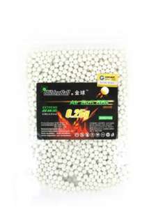 25G 6mm GoldenBall Airsoft Glow in the Dark BBs 2,000 Rounds  