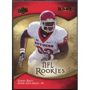  2009 Upper Deck Icons #117 Kenny Britt /599 Sports Collectibles