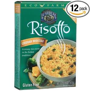 Lundberg Cheddar Broccoli Risotto, 5.89 Ounce Boxes (Pack of 12)