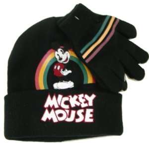  Disney Mickey Mouse Winter Fashion Hat & Gloves Set Toys & Games