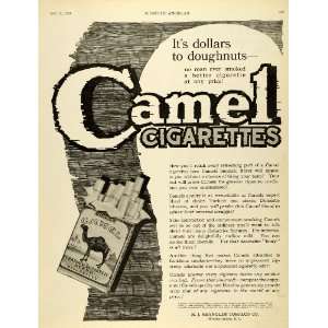 1920 Ad Winston Salem North Carolina Cigarettes Camel Smoking Products 