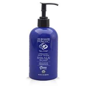 Dr. Bronners Peppermint Shikakai Hand Soap Organic Personal Products