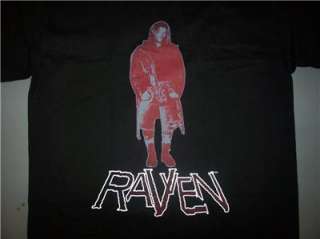 RAVEN NEVERMORE WWF VINTAGE T SHIRT LARGE NWT  