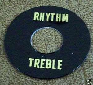 NEW WD RT1 Rhythm Treble Ring Switch Cover, Black  