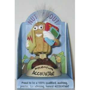  Nuts About Work Accountantaccountant figurine