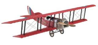 WWI Jenny Biplane Aircraft Collectible Wood Model 20  