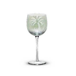    Lenox British Colonial Crystal Green Balloon Wine Glasses, Set of 4