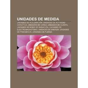  Unidades de medida Unidades de aceleración, Unidades de 