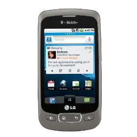 Wireless LG Optimus T Android Phone, Titanium (T Mobile)
