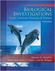 Biological Investigations Lab Manual, (0073383058), Warren Dolphin 