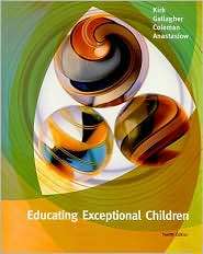 Educating Exceptional Children, (0547124139), Samuel Kirk, Textbooks 