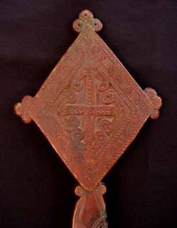 WOOD HAND CROSS 19TH OR EARLY 2OTH CENTURY   ETHIOPIA  