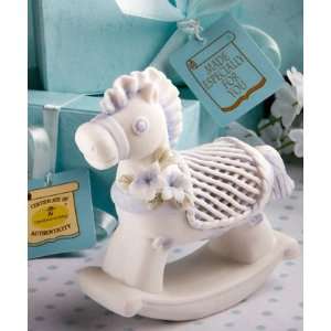    baby Collection blue rocking horse favors, 1