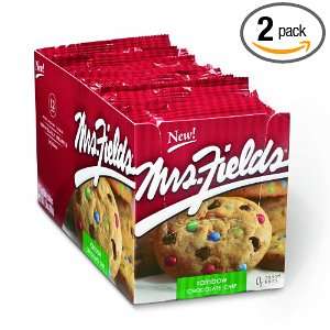 Mrs. Fields Cookies, Rainbow Chocolate Chip, 12 Count Cookies (Pack of 