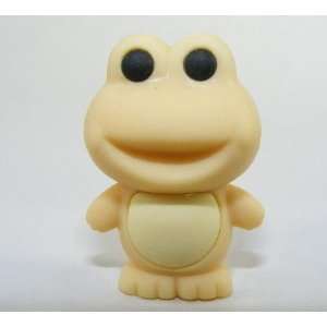 Frog Japanese School Erasers. Cream Color. 2 Pack. Toys & Games