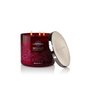 Bath and Body Works Aromatherapy Sensual Sandalwood Fig Scented Candle 