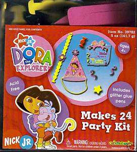 Creative Hands Nick Jr. Dora The explorer Party Kit  