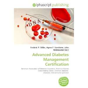  Advanced Diabetes Management Certification (9786133811850) Books
