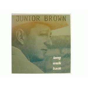 Junior Brown poster flat Long Way
