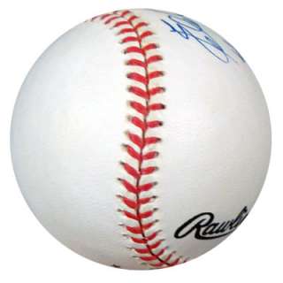 Eddie Mathews Autographed Signed NL Baseball #41 PSA/DNA #K31896 