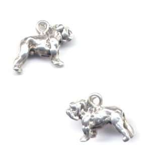   Silver Bull Dog Charm AKC Breed Jewelry Gift Boxed