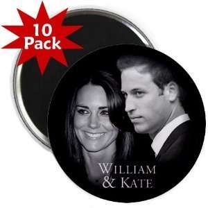 Creative Clam Prince William Kate Middleton Royal Wedding 10 pack Of 2 