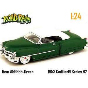  1953 Cadillac Series 62 Diecast Model Car 124 Hard Top 