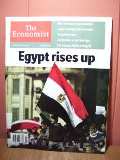 THE ECONOMIST MAGAZINE EGYPT RISES UP FEBRUARY 2011  