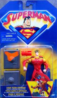 Superman Animated X Ray Vision Series Action Figure New  
