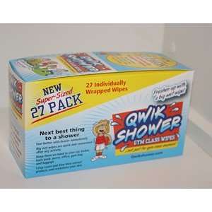  Qwik Shower Gym Class Wipes