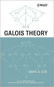 Galois Theory, (0471434191), David A. Cox, Textbooks   
