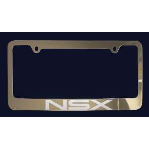 Acura NSX License Plate Frame (Zinc Metal)
