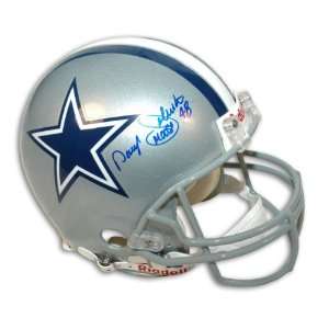 Daryl Johnston Autographed Dallas Cowboys NFL Proline Helmet Inscribed 