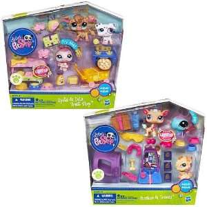  Littlest Pet Shop Theme Play Packs Wave 1 Set Toys 