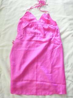 BANANA REPUBLIC Silk PINK DRESS x SMALL 861896  
