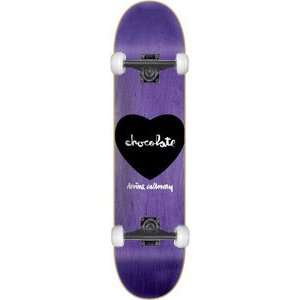  Chocolate Calloway Heart Complete Skateboard   8.0 w/Mini 