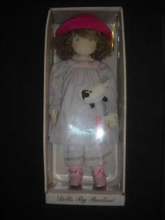 23 Cloth Doll By Pauline Vtg Collectible Girl Nursery Rhyme Mary NIB 
