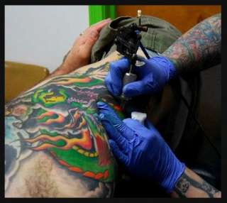 This is some of the tattoo work that was done using our equipment
