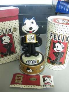 Fossil Felix the Cat Statue and Limited Gold Watch NIB  