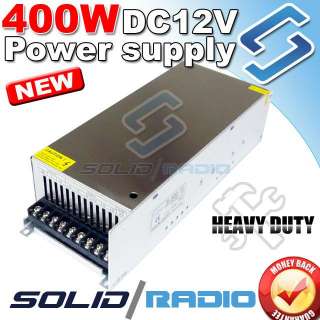 Stable Regulated Power supply 400W output DC12V 33A  