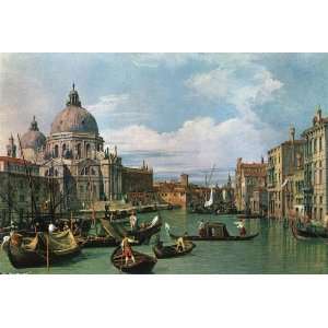  Hand Made Oil Reproduction   Canaletto   32 x 22 inches 