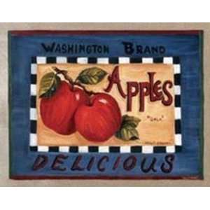  Naomi Weissman Washington Brand Apples 10x8 Poster