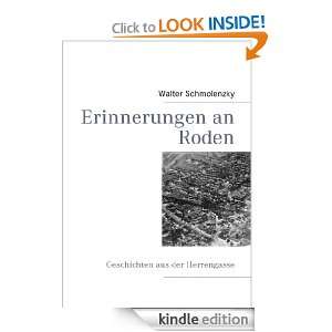 Erinnerungen an Roden Geschichten aus der Herrengasse (German Edition 