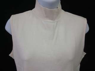 GIORGIO ARMANI LE COLLEZIONI Ivory Sweater Shirt Sz 10  